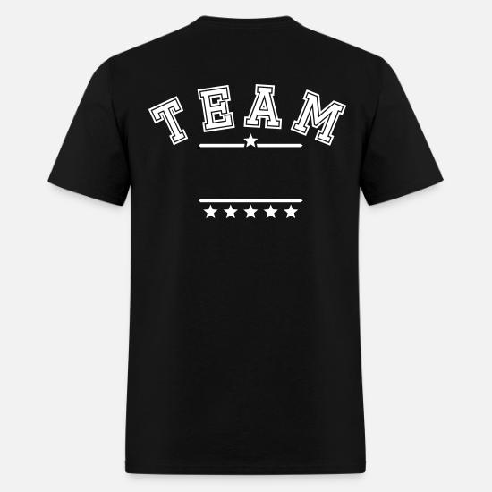 TEAM your text. Team shirt family 